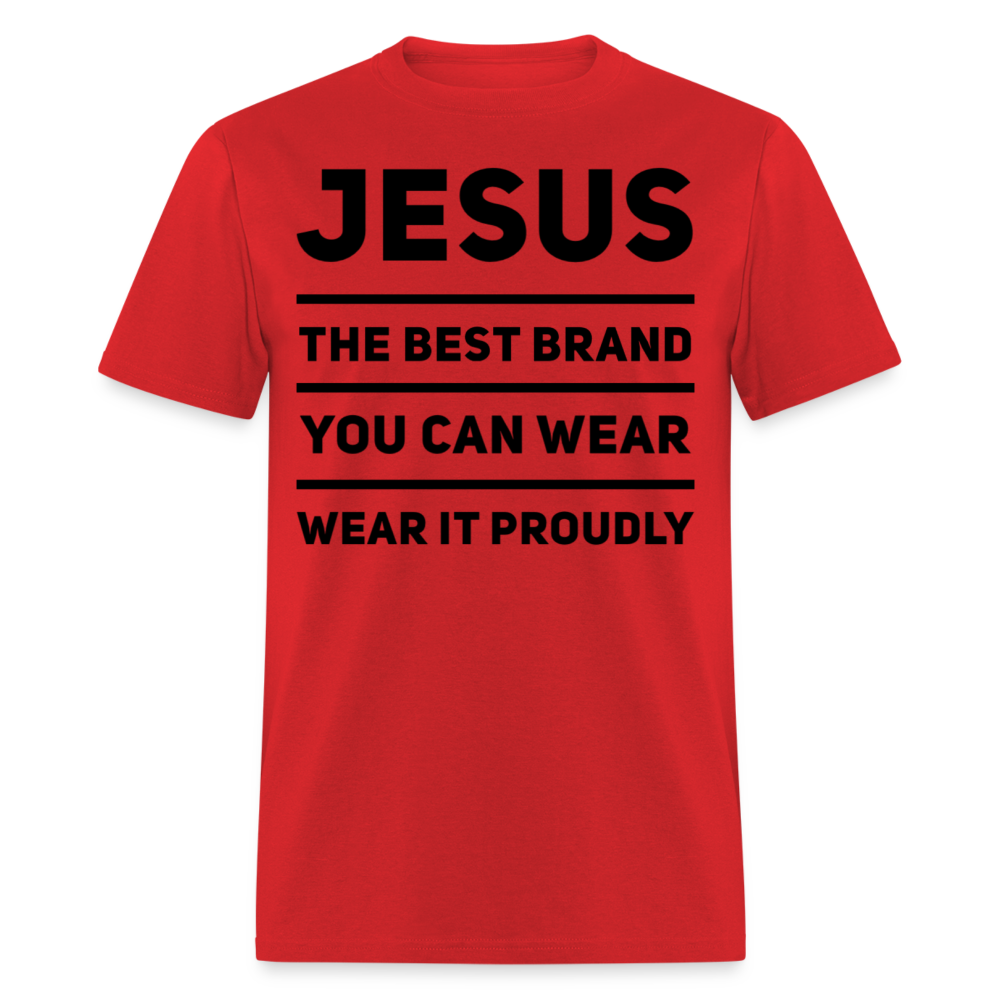 Best Brand Tshirt - red