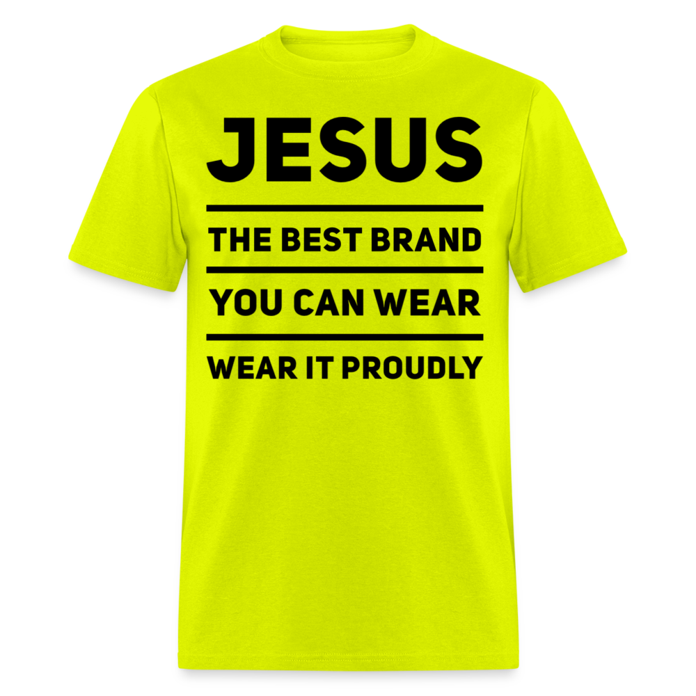 Best Brand Tshirt - safety green