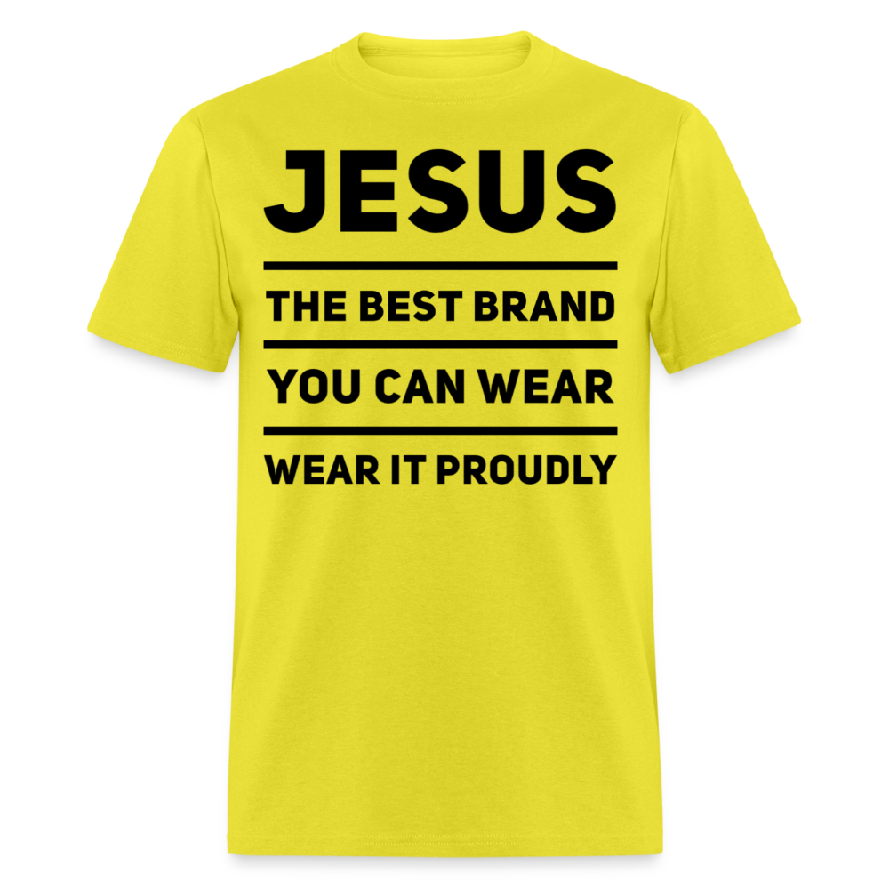 Best Brand Tshirt - yellow