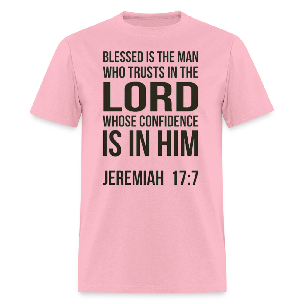 Blessed is the man T-Shirt - pink