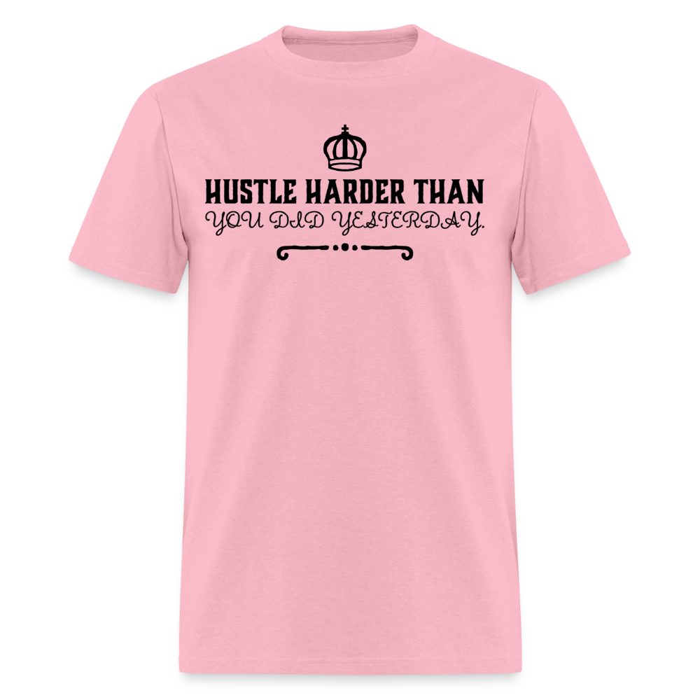 Hustle Harder T-Shirt - pink