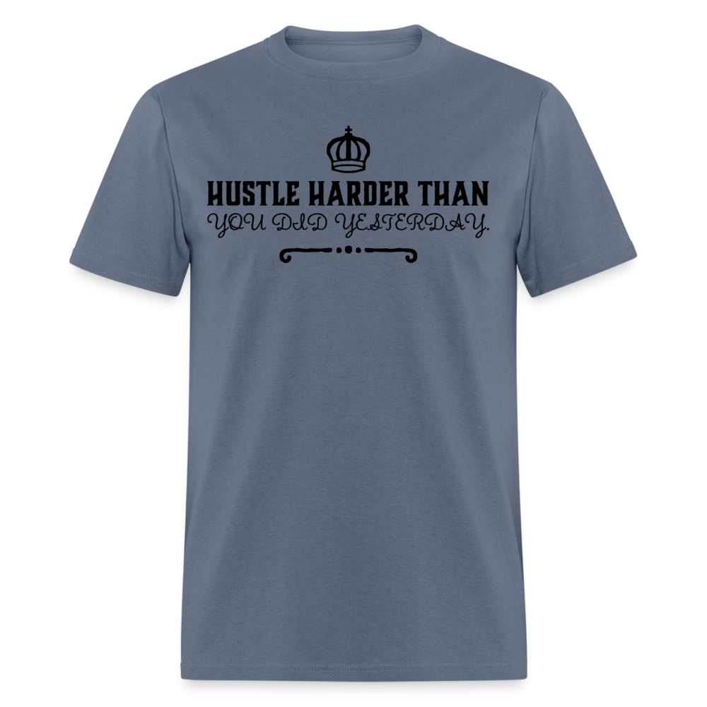Hustle Harder T-Shirt - denim