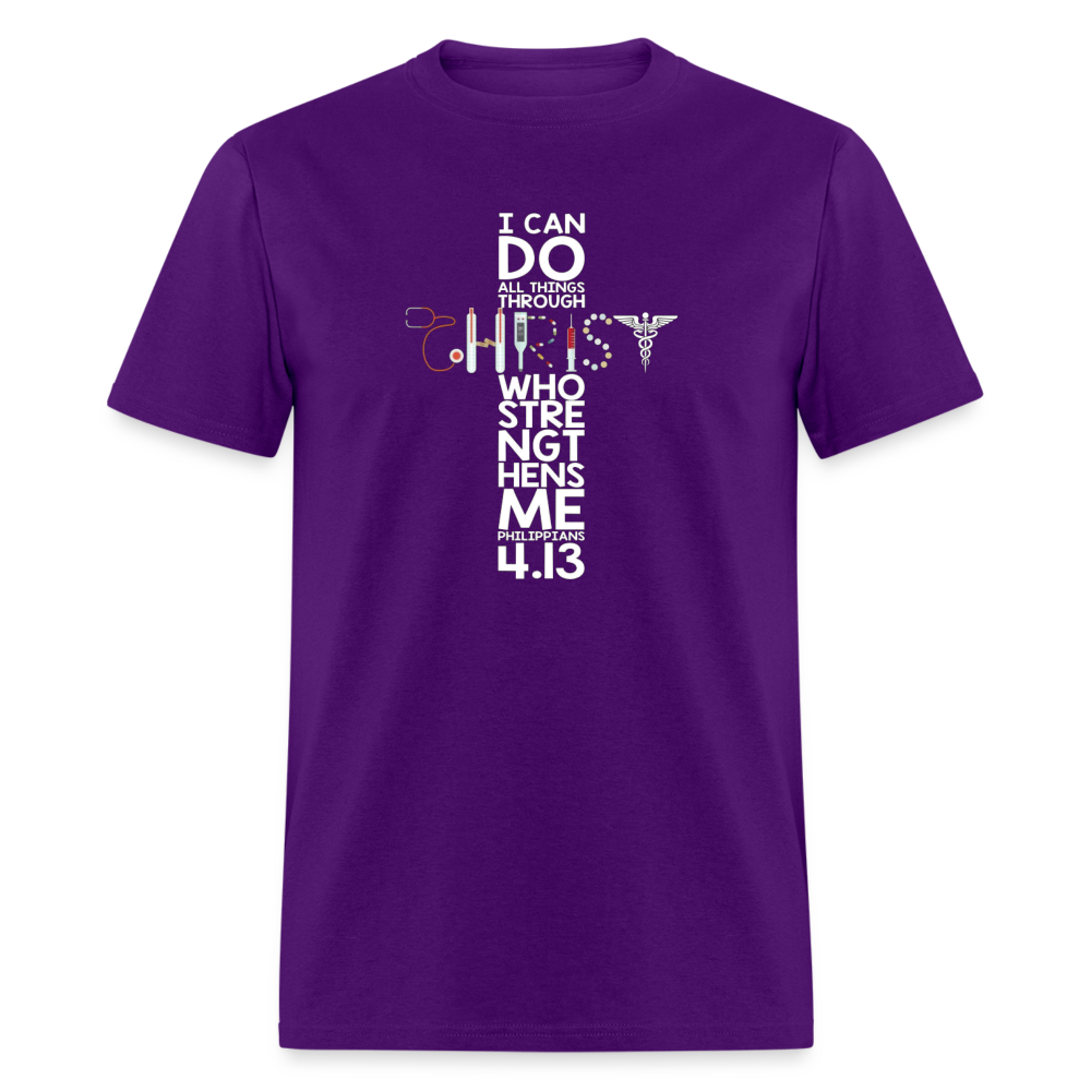 I can do all things T-Shirt - purple
