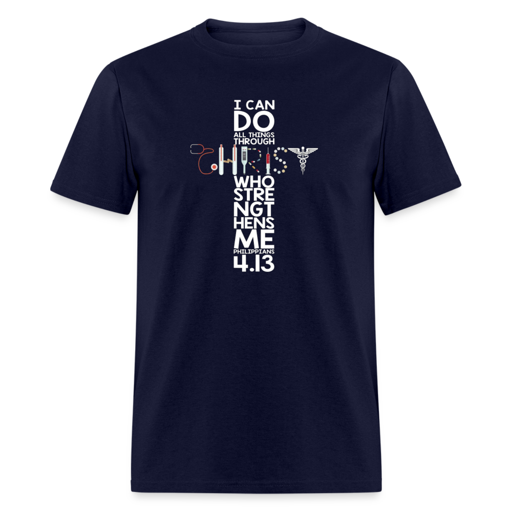 I can do all things T-Shirt - navy