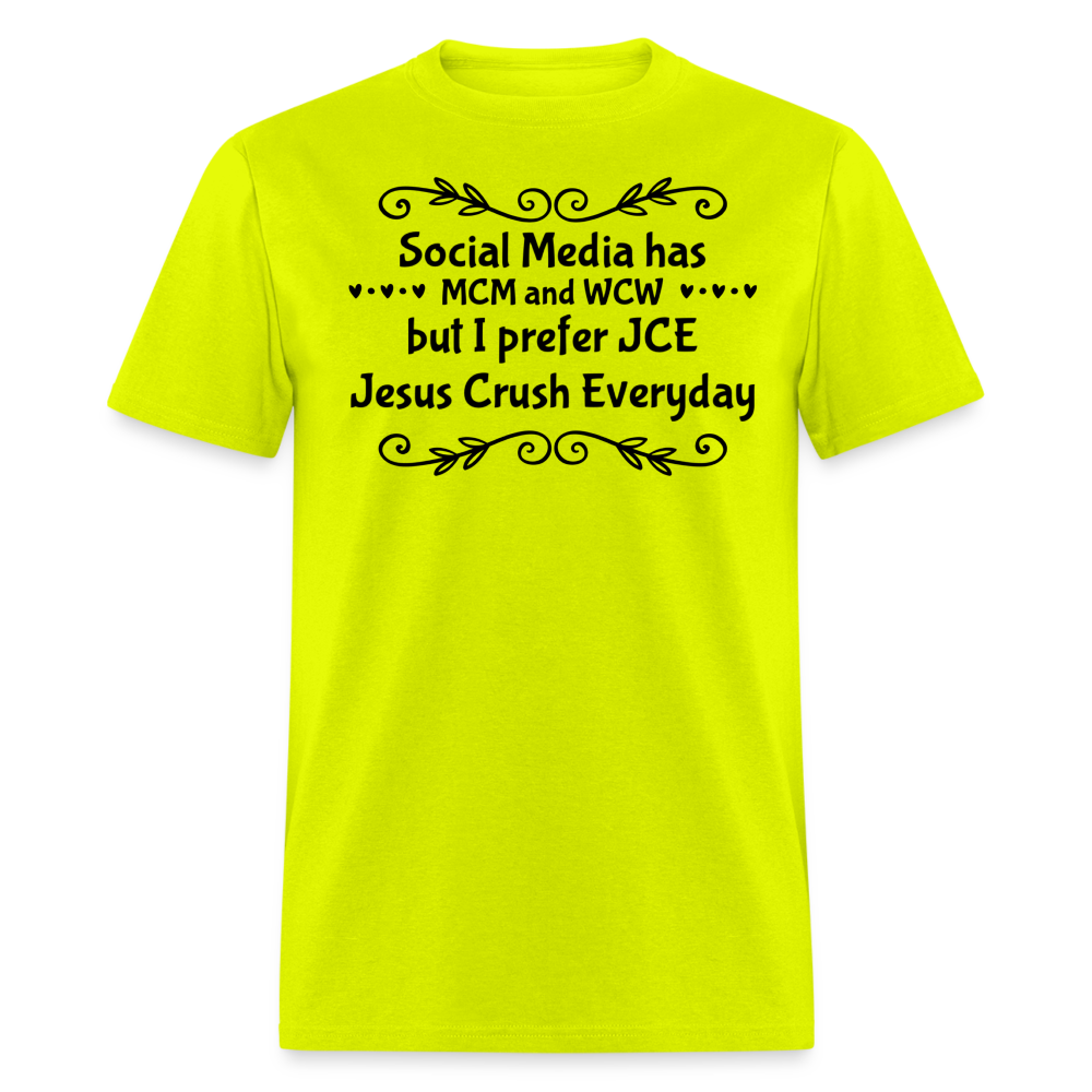 JCE T-Shirt - safety green