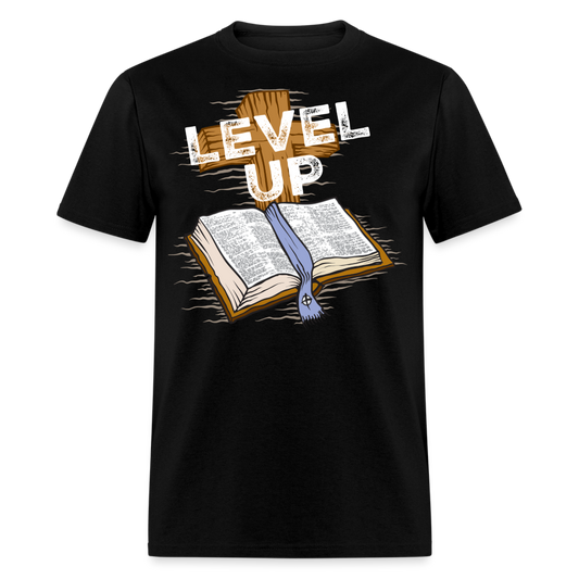 Level Up Reversed T-Shirt - black