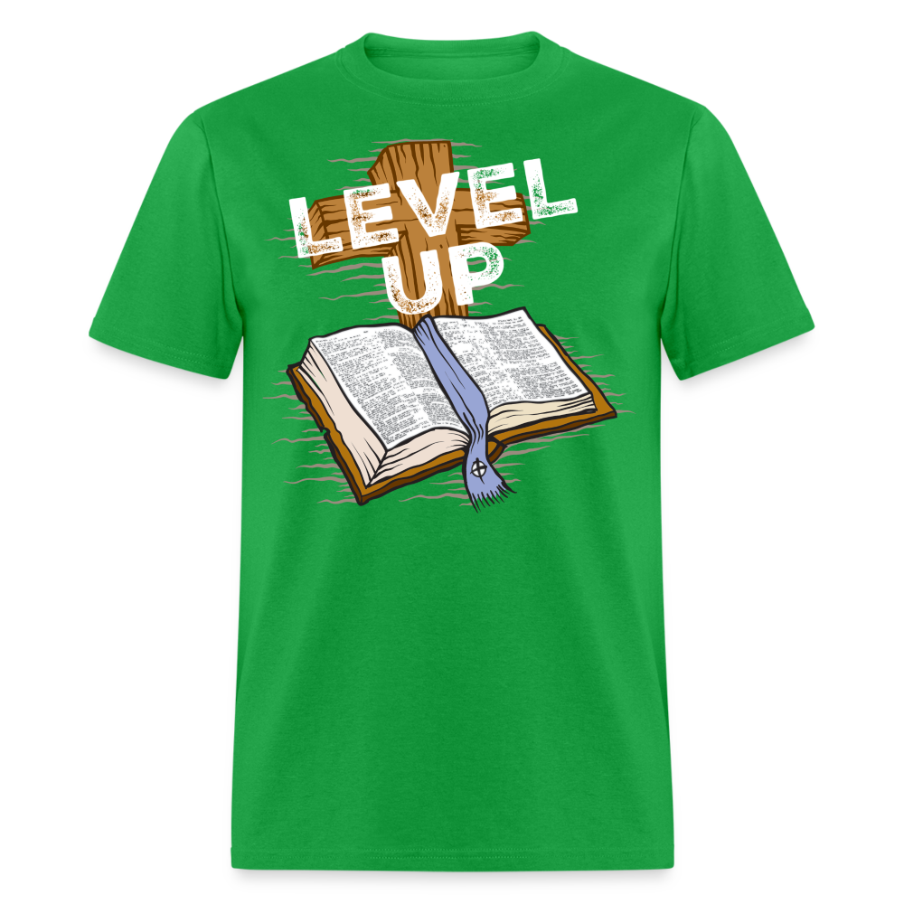 Level Up Reversed T-Shirt - bright green