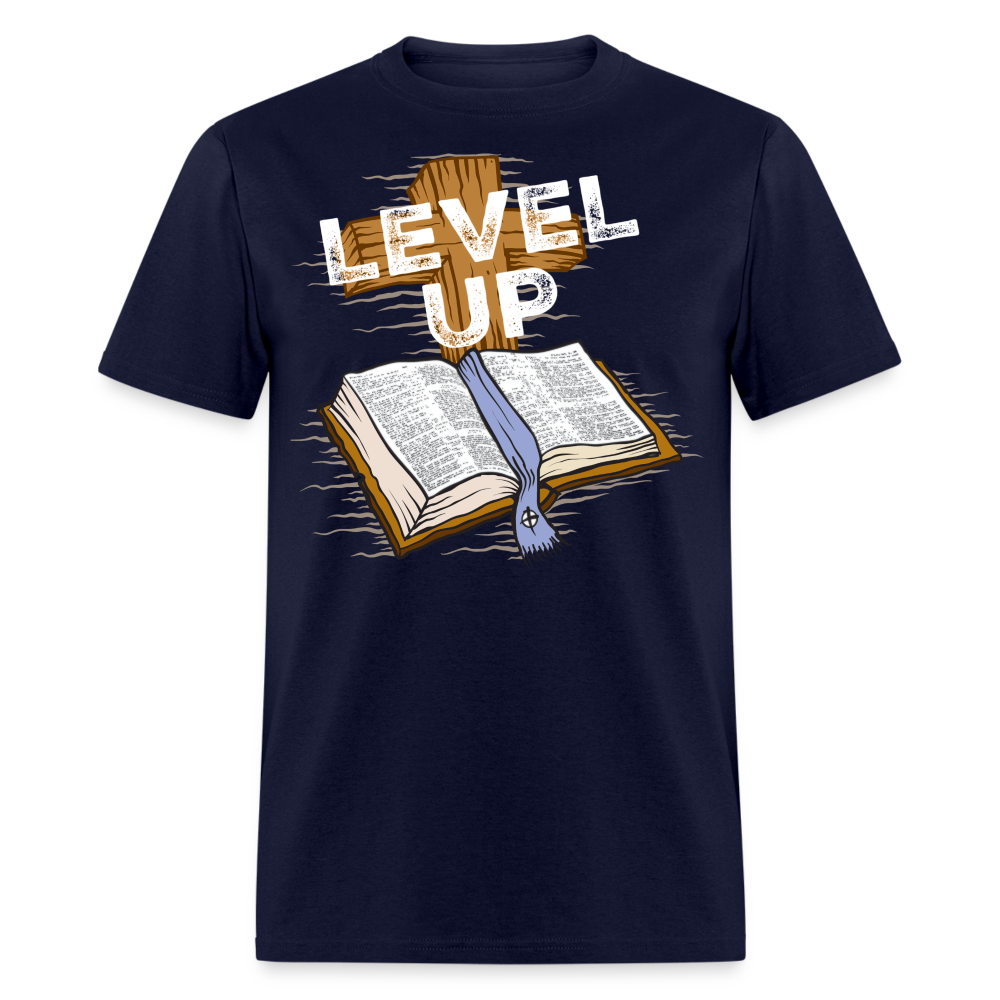 Level Up Reversed T-Shirt - navy