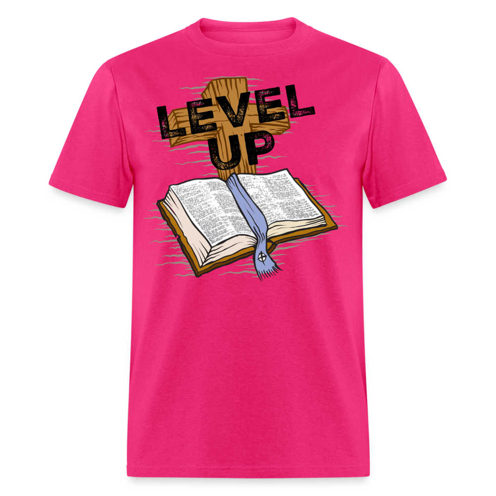 Level Up T-Shirt - fuchsia