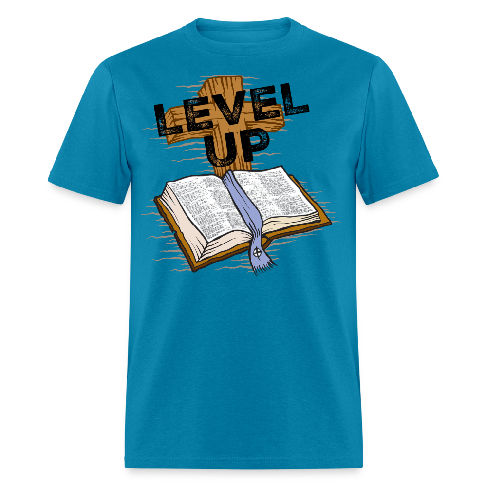 Level Up T-Shirt - turquoise