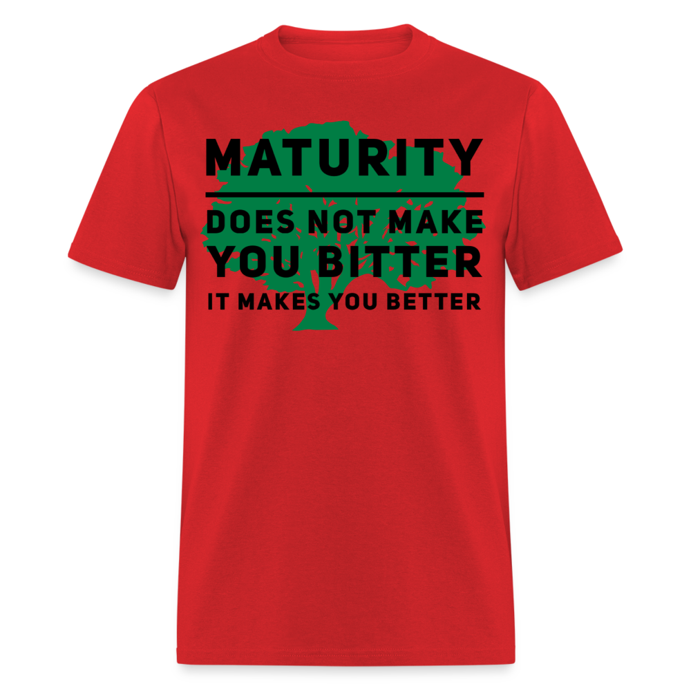 Maturity T-Shirt - red