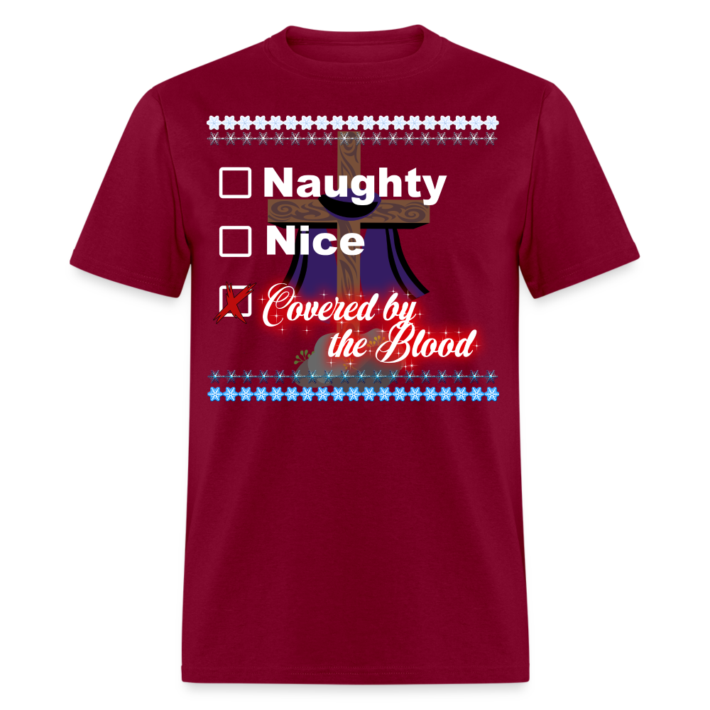 Covered by the blood T-Shirt - burgundy
