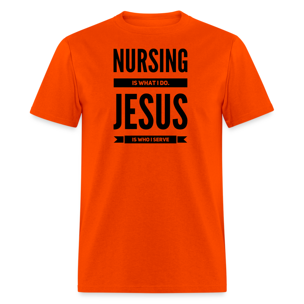 Nursing is what I do T-Shirt - orange