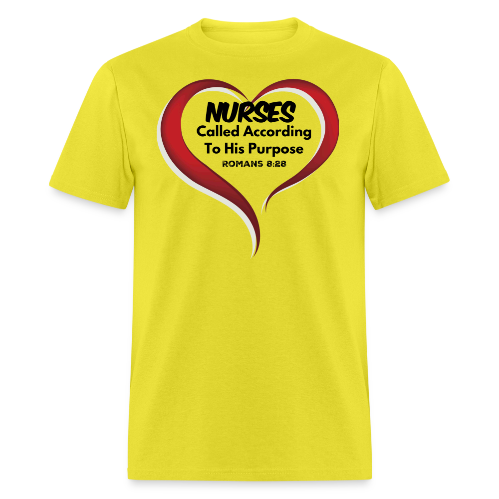 Nurses - called according T-Shirt - yellow