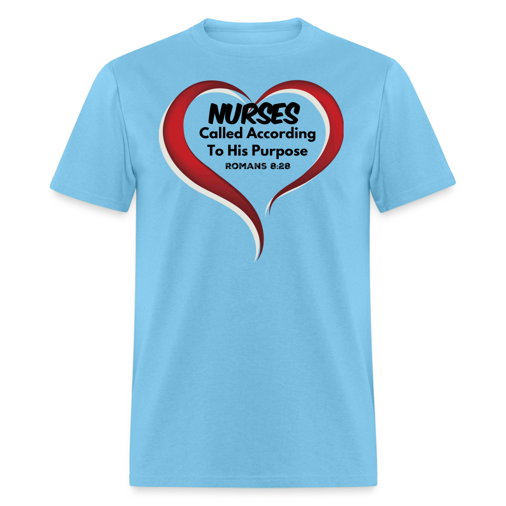 Nurses - called according T-Shirt - aquatic blue