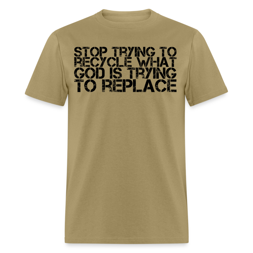 Recycle-Replace T-Shirt - khaki