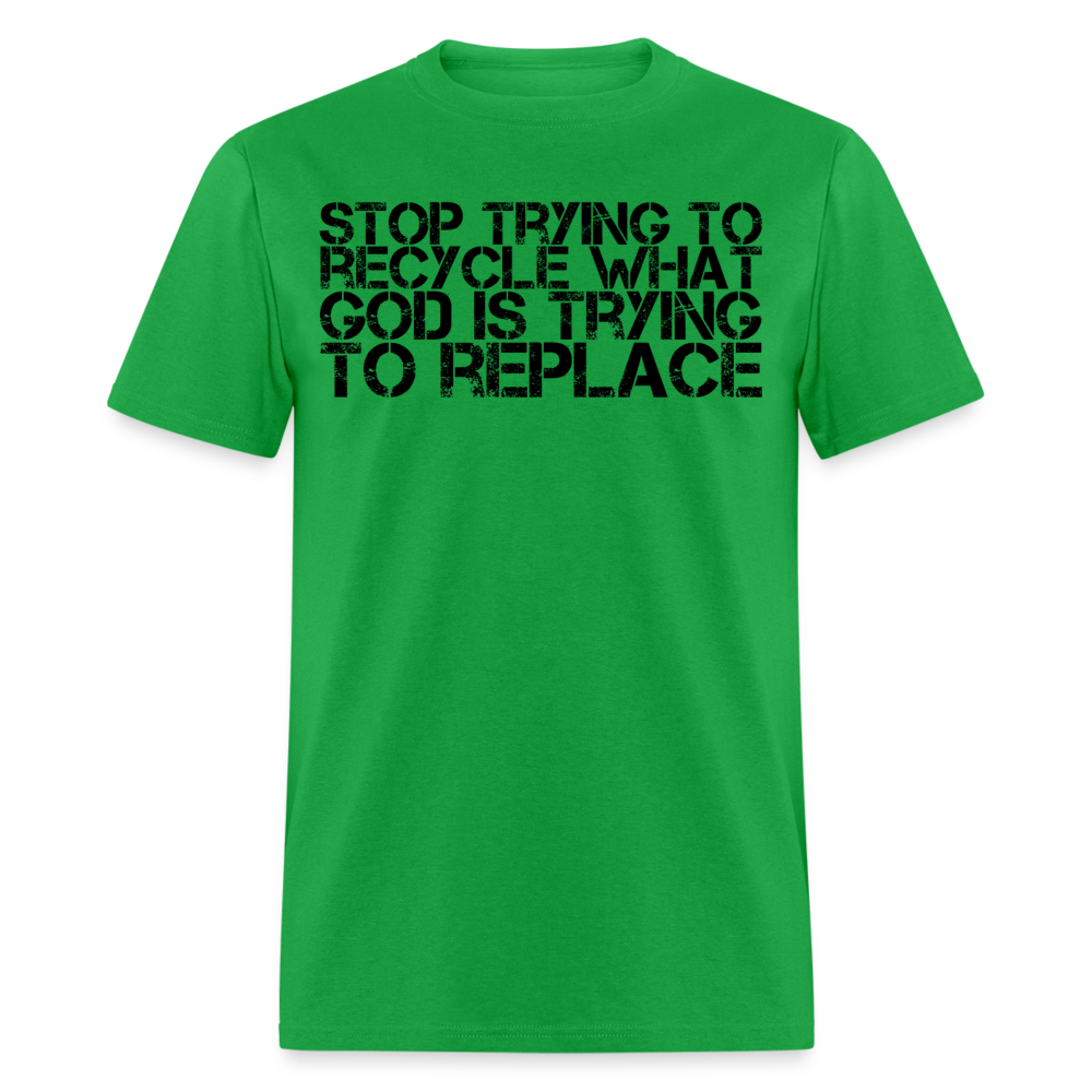 Recycle-Replace T-Shirt - bright green