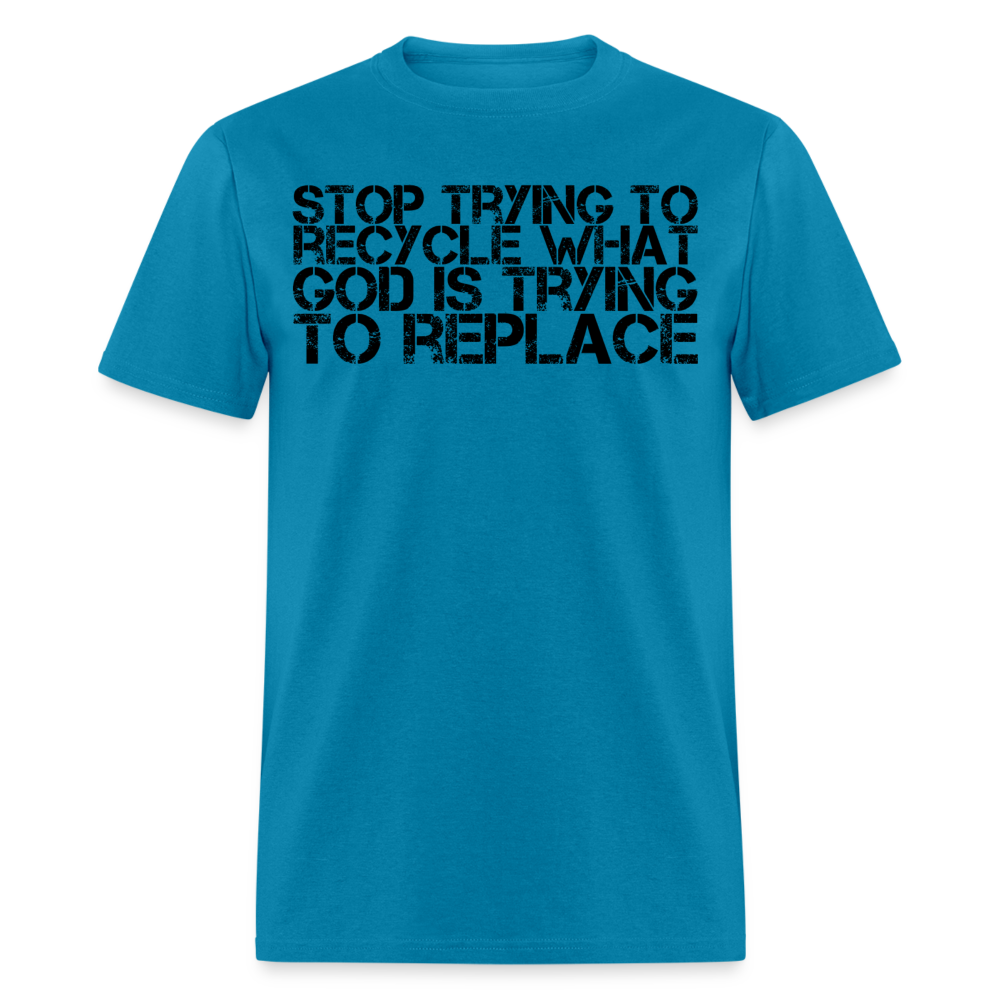 Recycle-Replace T-Shirt - turquoise