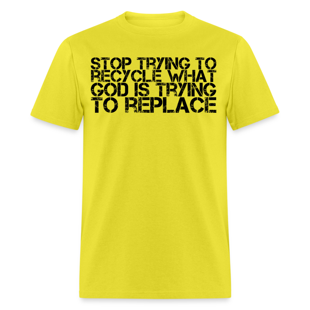 Recycle-Replace T-Shirt - yellow