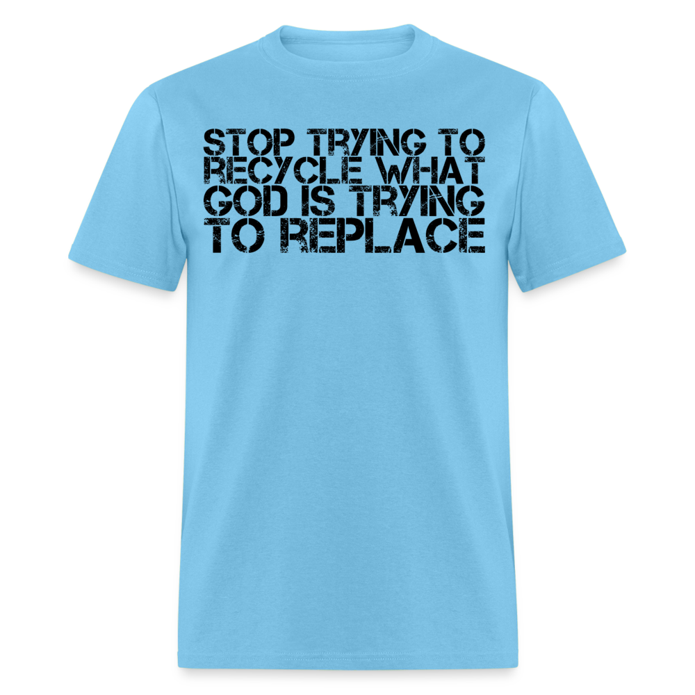 Recycle-Replace T-Shirt - aquatic blue