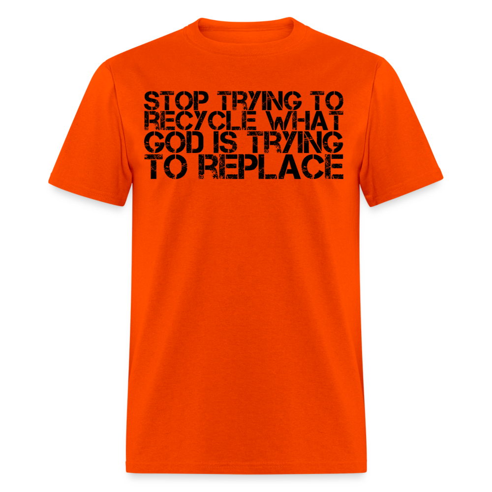 Recycle-Replace T-Shirt - orange