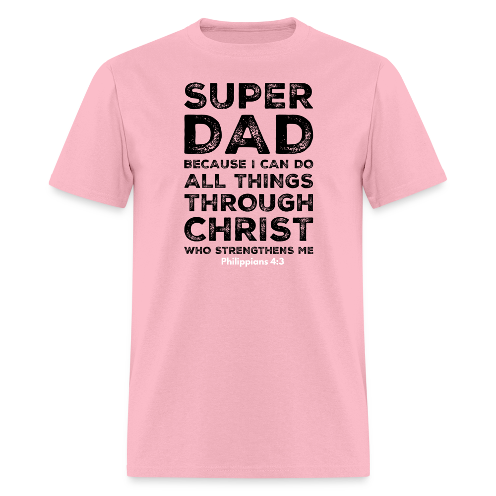 Super Dad T-Shirt - pink