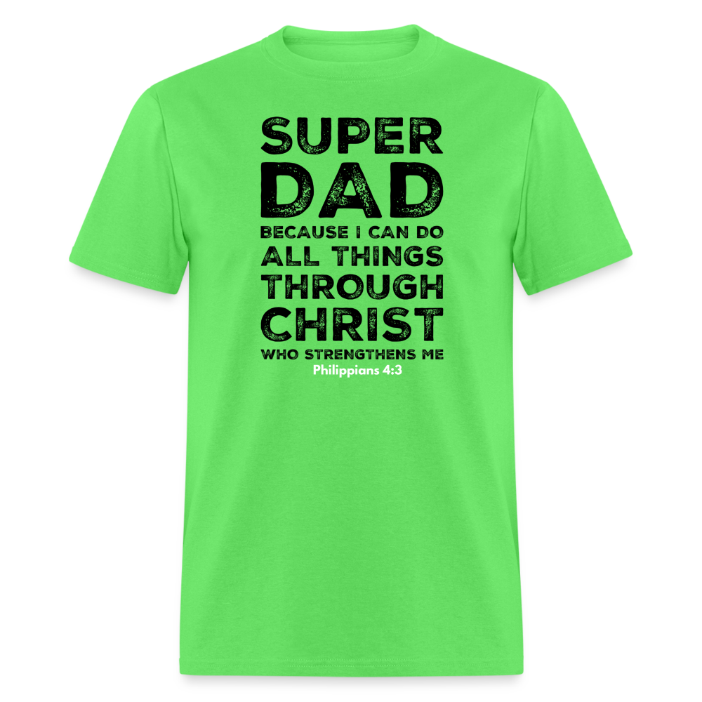 Super Dad T-Shirt - kiwi