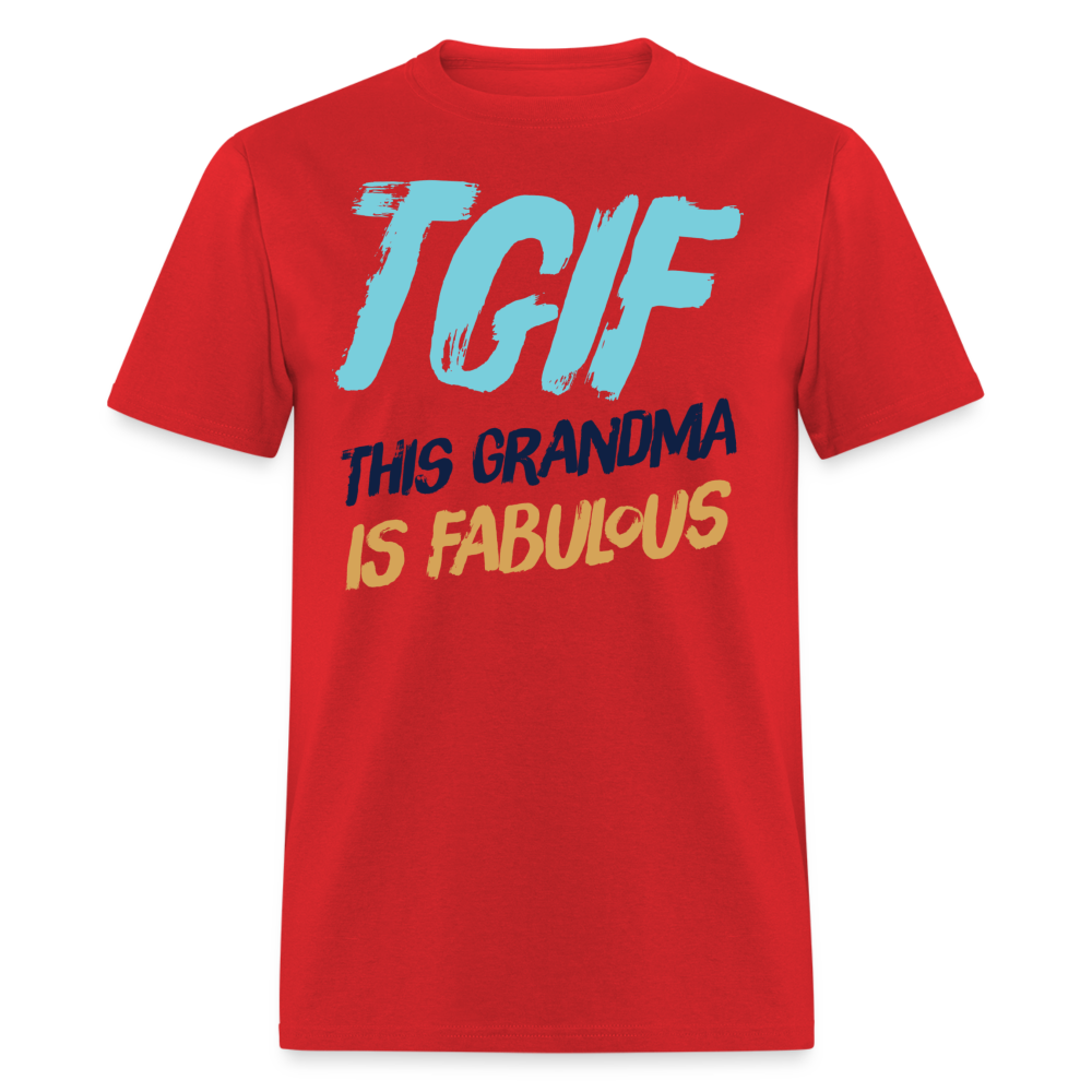 TGIF T-Shirt - red