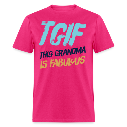 TGIF T-Shirt - fuchsia