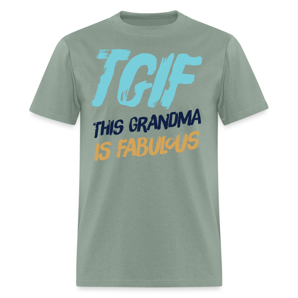 TGIF T-Shirt - sage