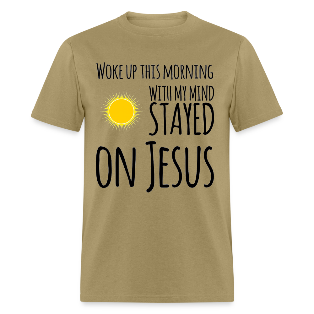 Stayed on Jesus T-Shirt - khaki