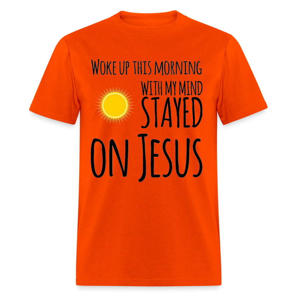 Stayed on Jesus T-Shirt - orange