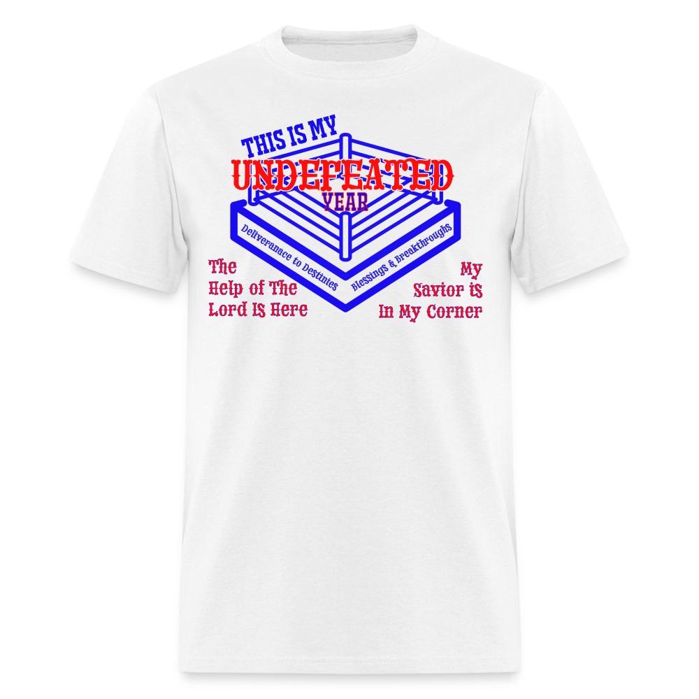 Undefeated Year - T-Shirt - white