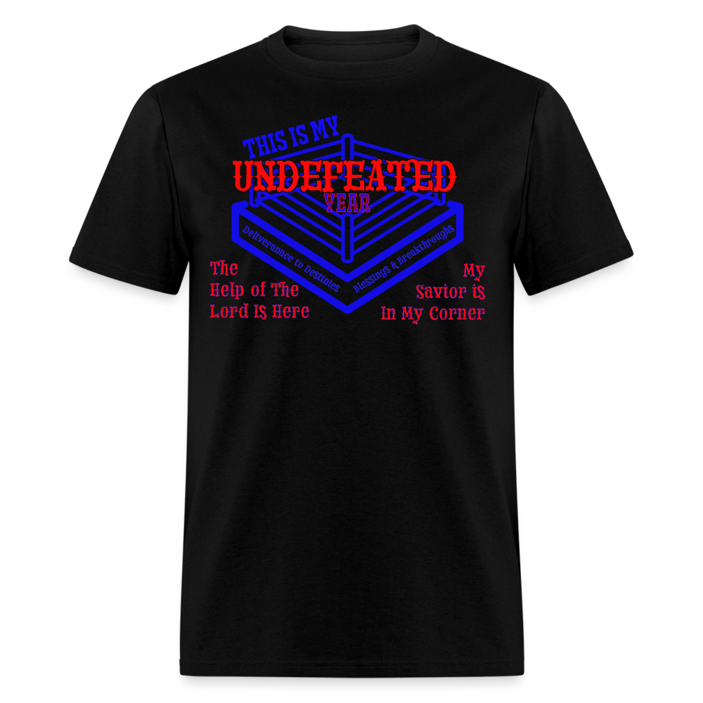 Undefeated Year - T-Shirt - black