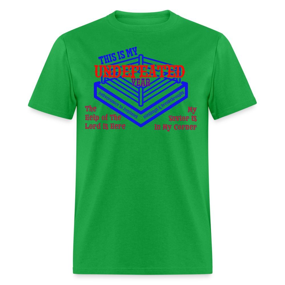 Undefeated Year - T-Shirt - bright green