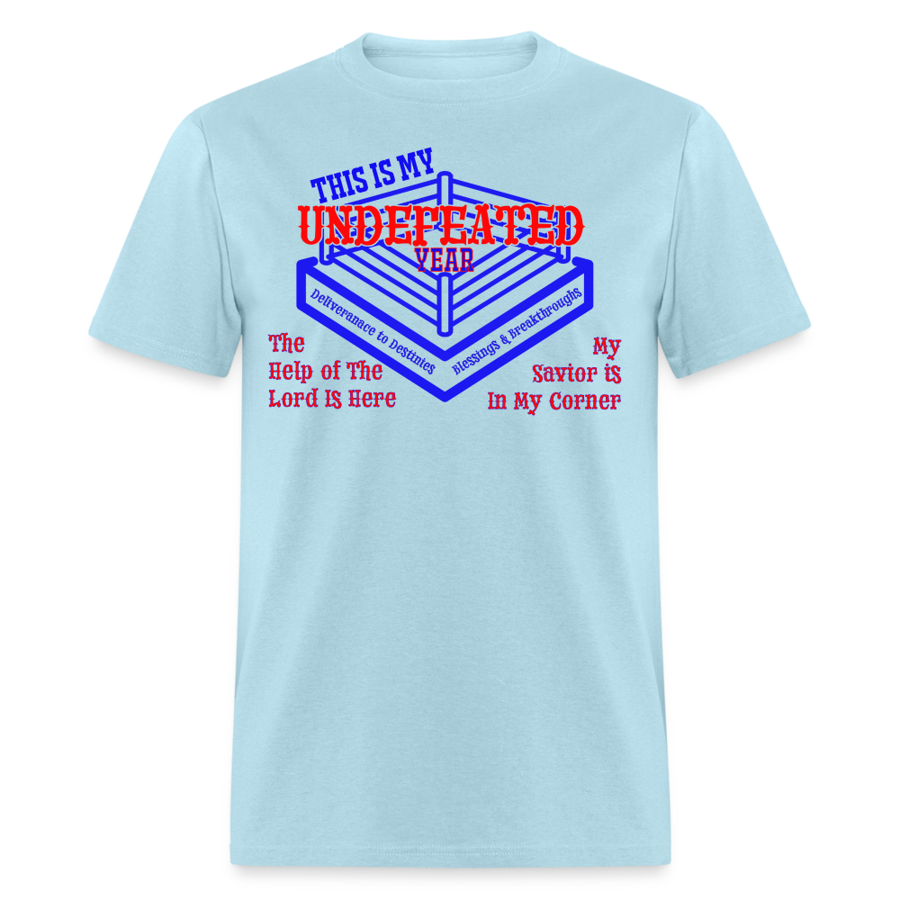 Undefeated Year - T-Shirt - powder blue