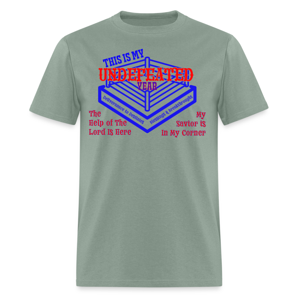 Undefeated Year - T-Shirt - sage